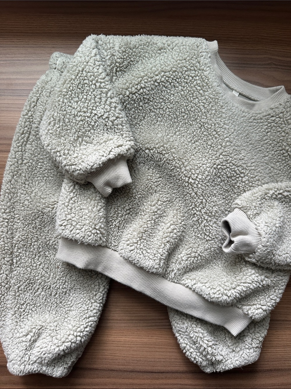 Rylee + Cru CozySherpa Set in Sage